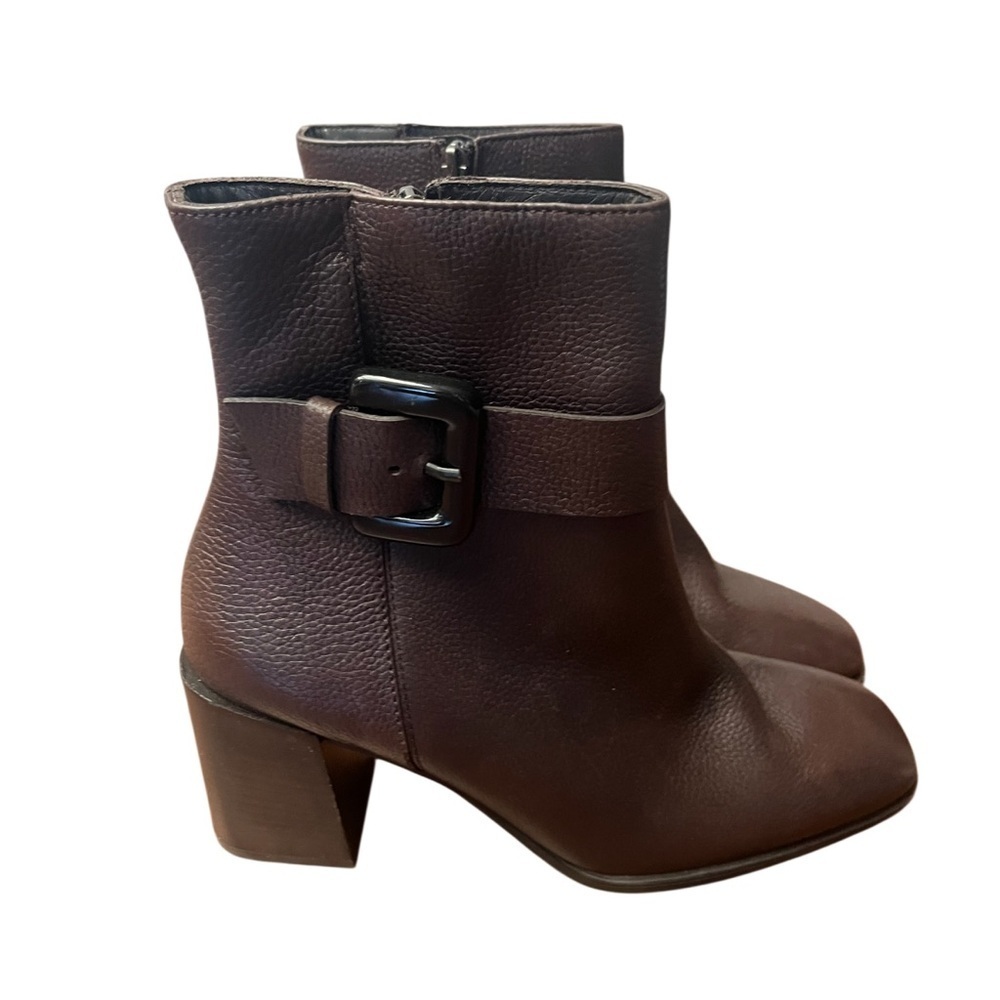Dark Brown Paul Green Dress Boots- Nirvana Style-Size 6.5- Elegant Chic NWT
